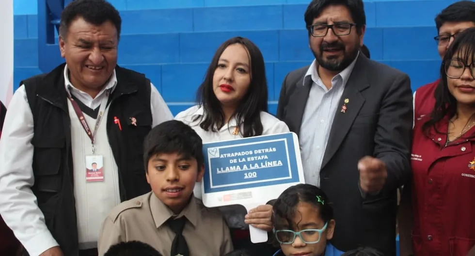 MIMP lanza campaña comunicacional en II. EE. de Arequipa para prevenir la trata de personas